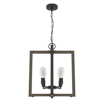 Woodburn 4-Light Pendant in Noble Bronze