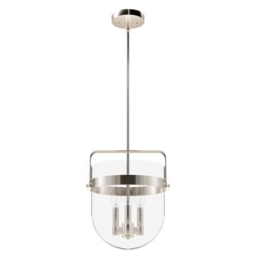Hunter Karloff 3-Light Pendant in Brushed Nickel
