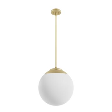 Hunter Hepburn 16 Inch Diameter Pendant in Painted Modern Brass