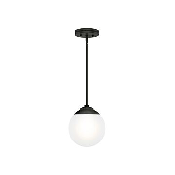 Hepburn 1-Light Mini Pendant in Matte Black