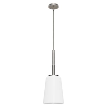 Hunter Nolita Medium pendant in Brushed Nickel