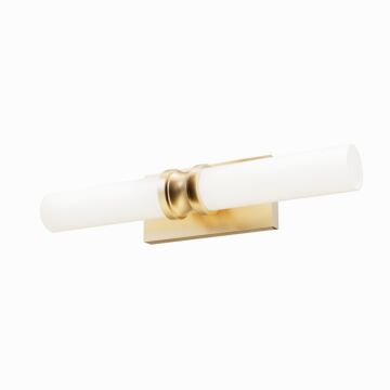 Hunter Lenlock 2-Light Bathroom Vanity Light in Alturas Gold
