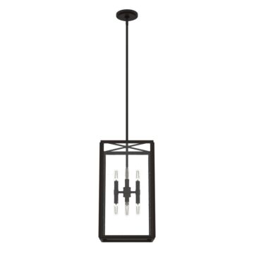 Hunter Felippe 8-Light Pendant in Onyx Bengal