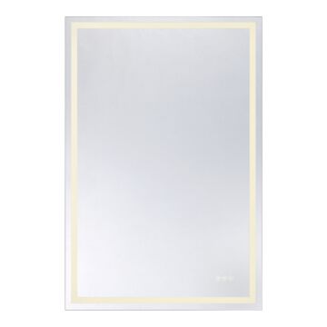 Beckett LED Rectangle Frontlit and Backlit Mirror
