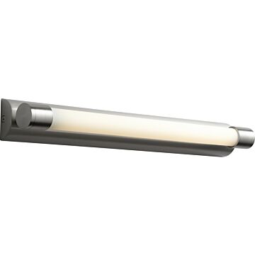 Skyline One Light Vanity in Satin Nickel by Oxygen