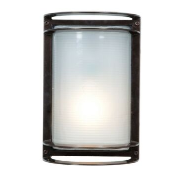 Nevis One Light Bulkhead in Bronze by Access