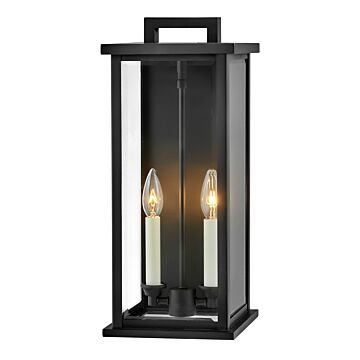 Hinkley Weymouth 2-Light Outdoor Light In Black