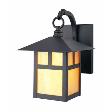Montclair Mission 1-Light Outdoor Wall Lantern in Bronze