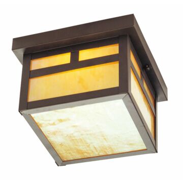 Montclair Mission 1-Light Outdoor Ceiling Mount in Bronze