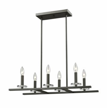 Z-Lite Verona 6-Light Pendant Light In Bronze