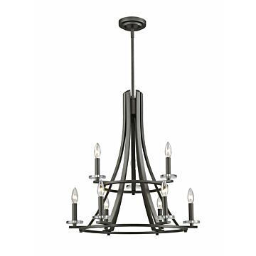 Z-Lite Verona 9-Light Chandelier In Bronze