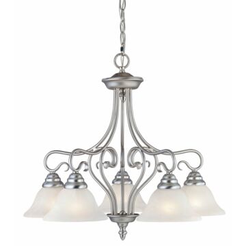 Coronado 5-Light Chandelier in Brushed Nickel