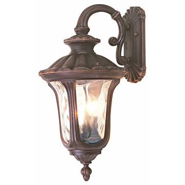 Oxford 3-Light Outdoor Wall Lantern in Hand Applied Imperial Bronze