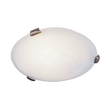 Oasis 2-Light Ceiling Mount in Brushed Nickel