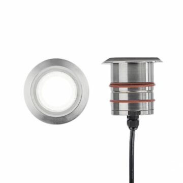 2021 LED Recessed Indicator in Bronzed Stainless Steel by W.A.C. Lighting