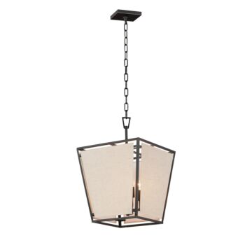 Montauk Four Light Pendant in Black by Maxim