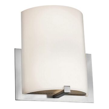 Access Lighting Cobalt 2 Light Wall Sconce in Brushed Steel