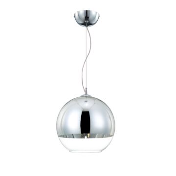 Eurofase Chromos 1-Light Pendant in Chrome