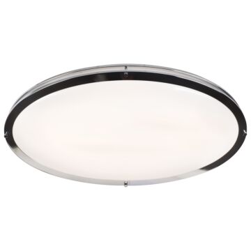 Access Solero Oval 18 Inch Ceiling Light in Chrome