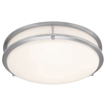Solero III LED Flush Mount in Brushed Steel by Access