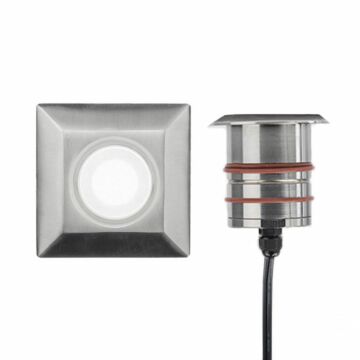 2051 LED Recessed Indicator in Stainless Steel by W.A.C. Lighting