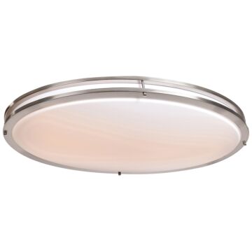 Solero III LED Flush Mount in Brushed Steel by Access