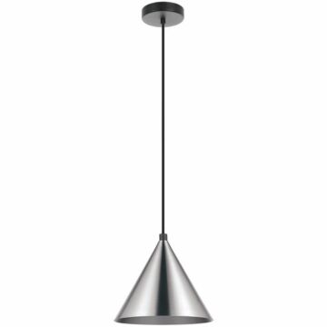 Narices One Light Mini Pendant in Structured Black by Eglo USA