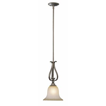 Monrovia 1-Light Mini Pendant in Royal Bronze