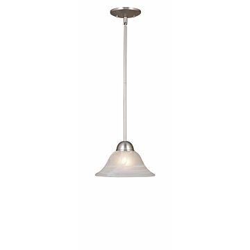 Da Vinci 1-Light Mini Pendant in Brushed Nickel