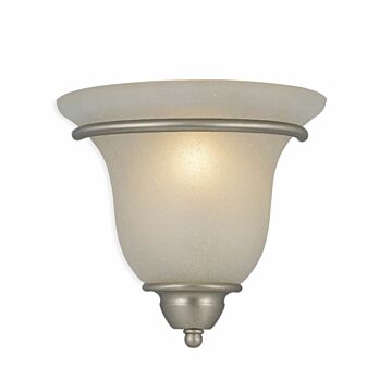 Monrovia 1-Light Wall Sconce in Brushed Nickel