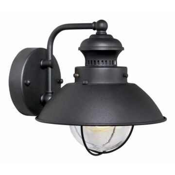 Harwich 1-Light Outdoor Wall Mount in Textured Black