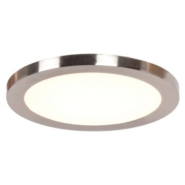 Disc LED Flush Mount in Brushed Steel by Access
