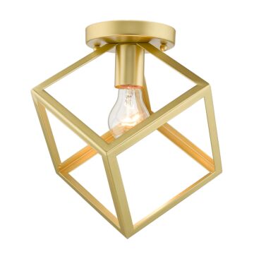 Cassio OG One Light Flush Mount in Olympic Gold by Golden