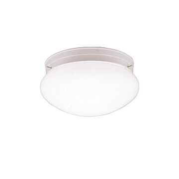 Ceiling Space One Light Flush Mount in White by Kichler