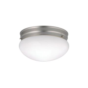 Ceiling Space Two Light Flush Mount in Brushed Nickel by Kichler