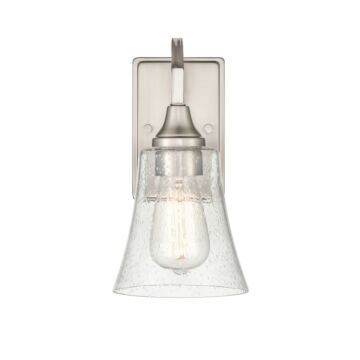 Caily One Light Wall Sconce in Brushed Nickel by Millennium