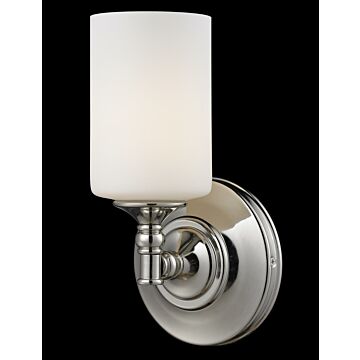 Z-Lite Cannondale 1-Light Wall Sconce In Chrome