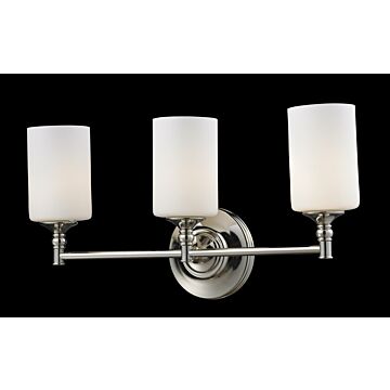 Z-Lite Cannondale 3-Light Bathroom Vanity Light In Chrome