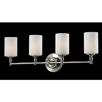 Z-Lite Cannondale 4-Light Bathroom Vanity Light In Chrome
