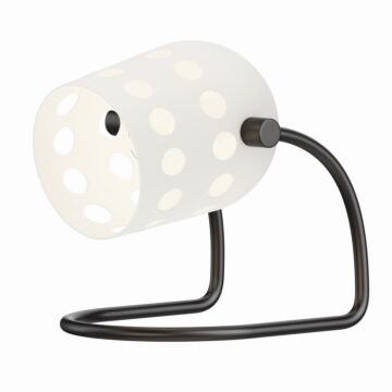 Dottie One Light Desk Lamp in Black by Maxim