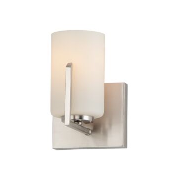 Dart One Light Wall Sconce in Satin Nickel by Maxim