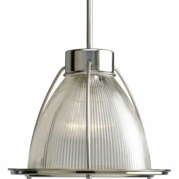 Prismatic 1-Light Pendant in Brushed Nickel