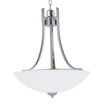 Taylor Three Light Pendant in Satin Nickel by Maxim