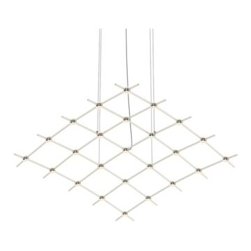 Constellation LED Lantern in Satin Nickel by Sonneman