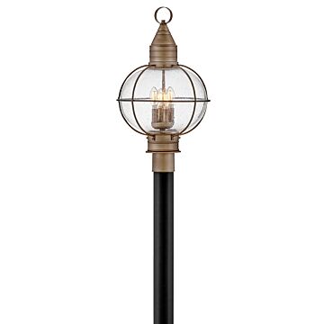 Cape Cod 4-Light Large Post Top or Pier Mount Lantern in Burnished Bronze