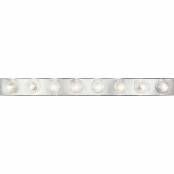 Broadway-Deluxe 8-Light Bathroom Vanity Light in Polished Chrome