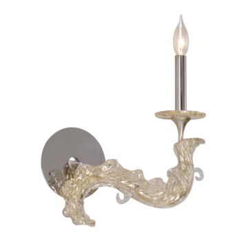 Corbett Cielo Wall Sconce in Silver Leaf