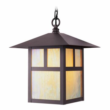 Montclair Mission 1-Light Outdoor Pendant in Bronze