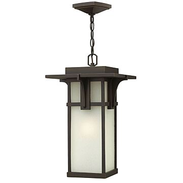 Hinkley Manhattan 1-Light Outdoor Light In Oil Rubbed Bronze