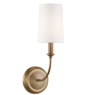 Sylvan One Light Wall Sconce in Vibrant Gold by Crystorama